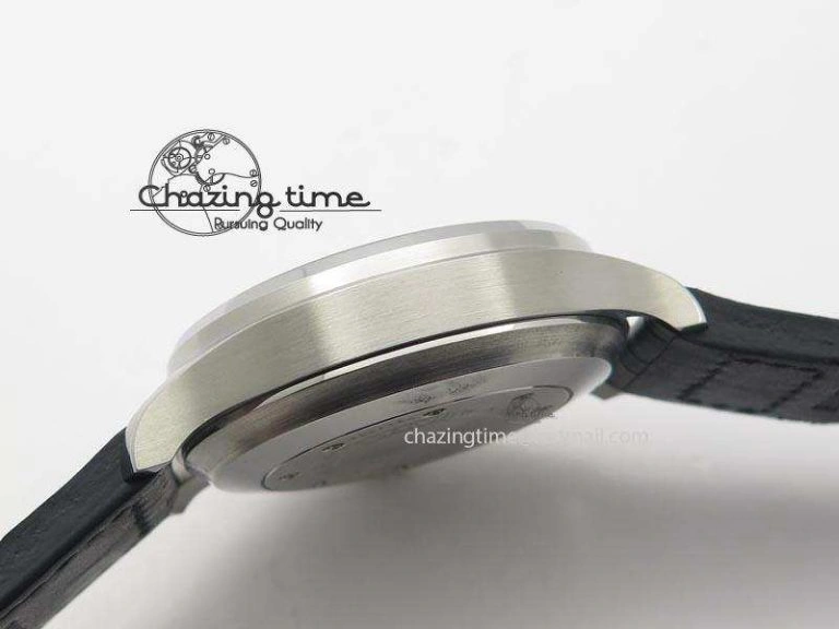 Original Big Pilot Real PR IW500906 ZF 1:1 Best Edition Silver Dial On Black Leather Strap A 7285