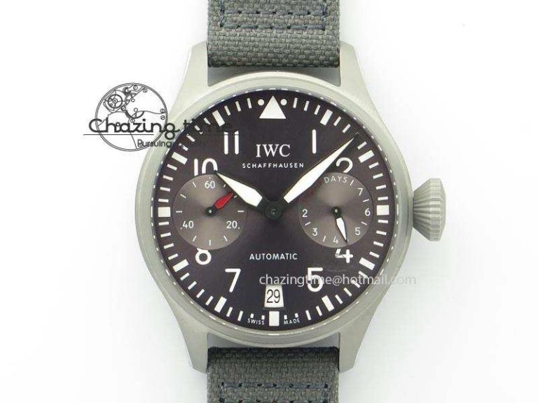 Big Pilot Real PR IW500910 “Patrouille Suisse” ZF 1:1 Best Edition On Gray Nylon Strap UrbanChic 7278