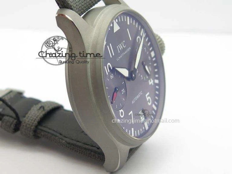 Big Pilot Real PR IW500910 “Patrouille Suisse” ZF 1:1 Best Edition On Gray Nylon Strap UrbanChic 7278