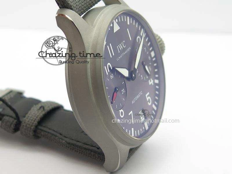 Big Pilot Real PR IW500910 “Patrouille Suisse” ZF 1:1 Best Edition On Gray Nylon Strap UrbanChic 7278