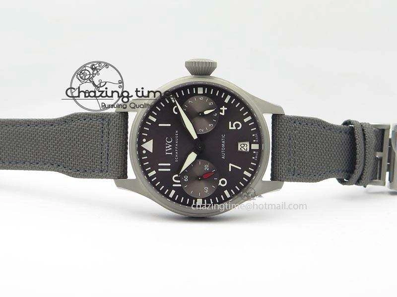 Big Pilot Real PR IW500910 “Patrouille Suisse” ZF 1:1 Best Edition On Gray Nylon Strap UrbanChic 7278