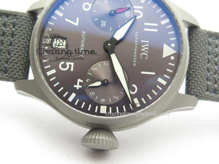 Big Pilot Real PR IW500910 “Patrouille Suisse” ZF 1:1 Best Edition On Gray Nylon Strap UrbanChic 7278