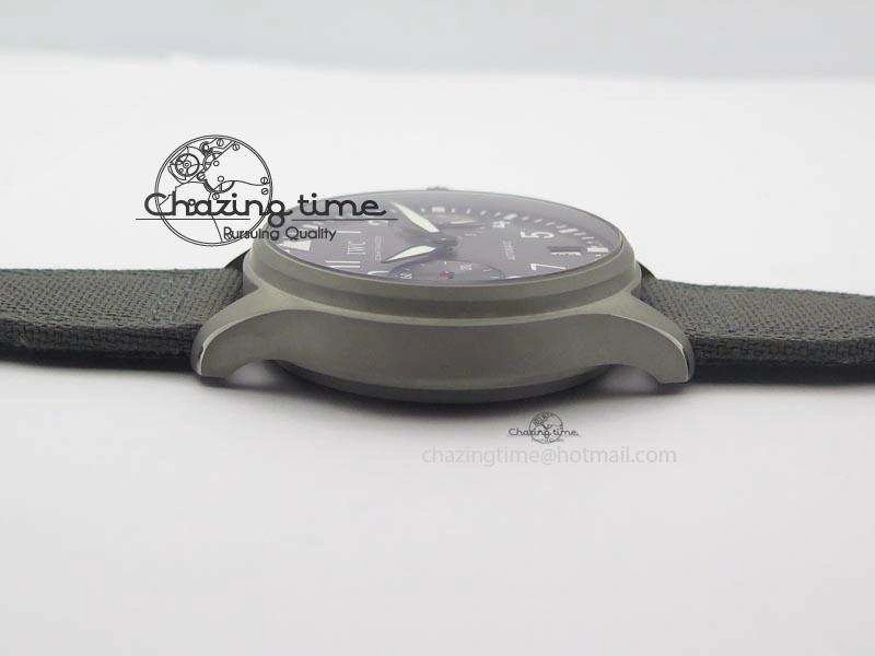 Big Pilot Real PR IW500910 “Patrouille Suisse” ZF 1:1 Best Edition On Gray Nylon Strap UrbanChic 7278