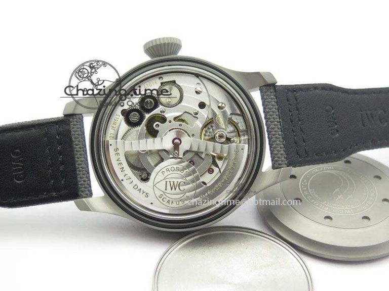 Big Pilot Real PR IW500910 “Patrouille Suisse” ZF 1:1 Best Edition On Gray Nylon Strap UrbanChic 7278
