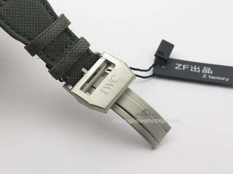 Big Pilot Real PR IW500910 “Patrouille Suisse” ZF 1:1 Best Edition On Gray Nylon Strap UrbanChic 7278