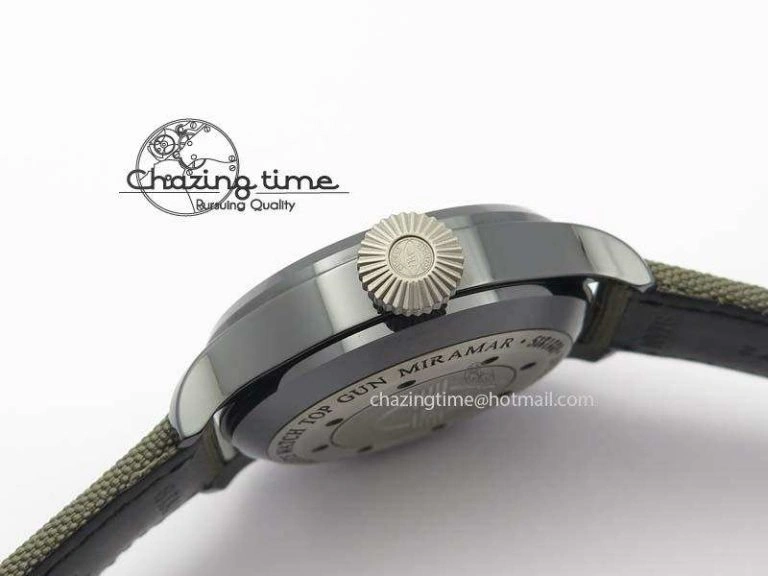 Attractive Big Pilot Real PR IW501902 Real Ceramic ZF 1:1 Best Edition On Nylon Strap A 7275