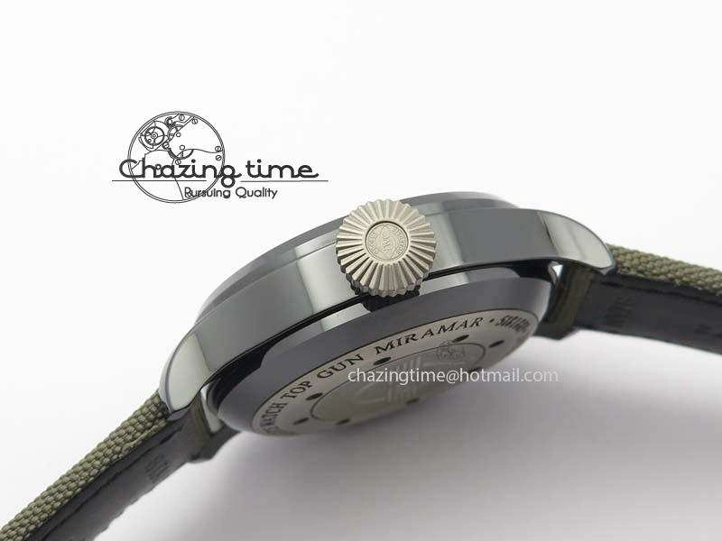 Attractive Big Pilot Real PR IW501902 Real Ceramic ZF 1:1 Best Edition On Nylon Strap A 7275