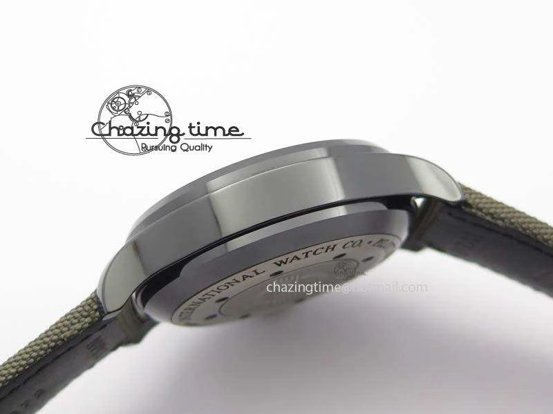 Attractive Big Pilot Real PR IW501902 Real Ceramic ZF 1:1 Best Edition On Nylon Strap A 7275