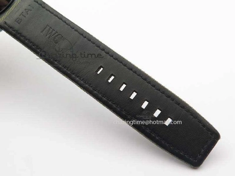 Attractive Big Pilot Real PR IW501902 Real Ceramic ZF 1:1 Best Edition On Nylon Strap A 7275