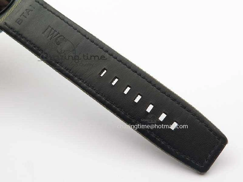 Attractive Big Pilot Real PR IW501902 Real Ceramic ZF 1:1 Best Edition On Nylon Strap A 7275