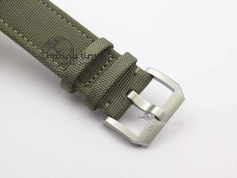 Attractive Big Pilot Real PR IW501902 Real Ceramic ZF 1:1 Best Edition On Nylon Strap A 7275