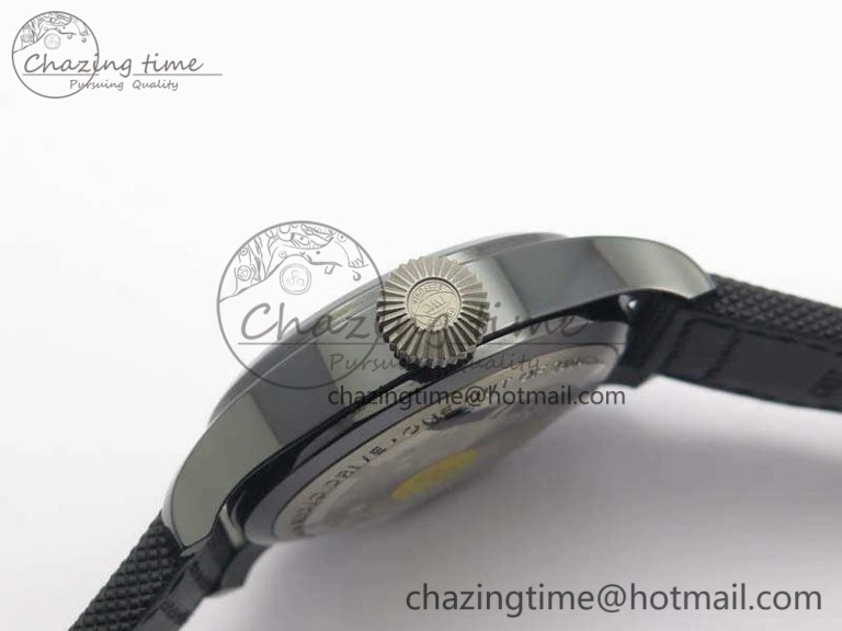 UrbanChic Big Pilot Real PR IW502003 Real Ceramic ZF 1:1 Best Edition On Black Calfskin Strap A51111 V 7238