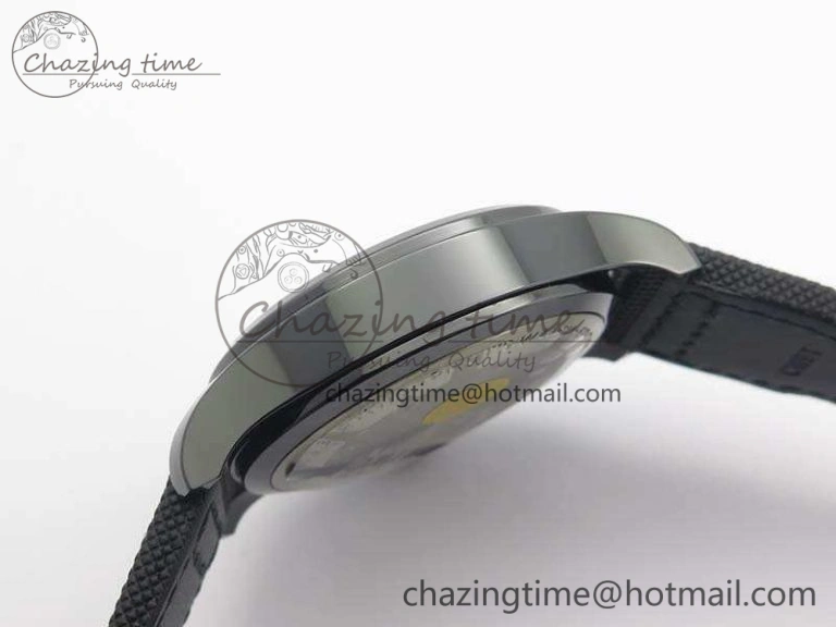 UrbanChic Big Pilot Real PR IW502003 Real Ceramic ZF 1:1 Best Edition On Black Calfskin Strap A51111 V 7238