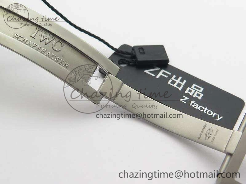 UrbanChic Big Pilot Real PR IW502003 Real Ceramic ZF 1:1 Best Edition On Black Calfskin Strap A51111 V 7238