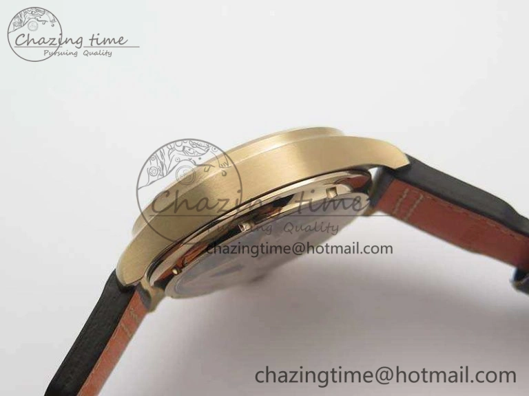 Big Pilot Real PR IW502706 RG YLF 1:1 Best Edition Brown Dial On Calfskin Strap A Supportive 7223