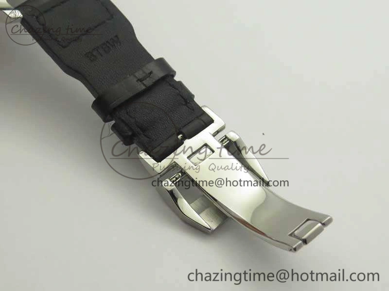 Big Pilot Real PR IW502708 SS YLF 1:1 Best Edition Blue Dial On Black Calfskin Strap A ZeroBulk 7219