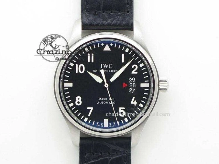 Big Pilot Top Gun Miramar PVD Plated Titanium on Green Nylon Strap A23J Practical 7398