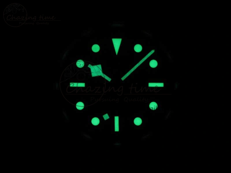 Black Bay 36 KRF 1:1 Best Edition Black Dial on Gray Leather Strap A Thermal 9768