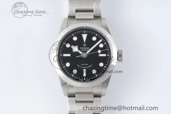 Black Bay 36 KRF 1:1 Best Edition Black Dial on SS Bracelet A2824 V Resilient 9742