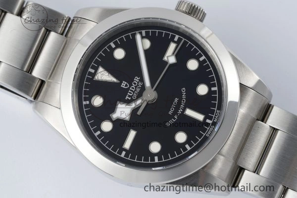 Black Bay 36 KRF 1:1 Best Edition Black Dial on SS Bracelet A2824 V Resilient 9742