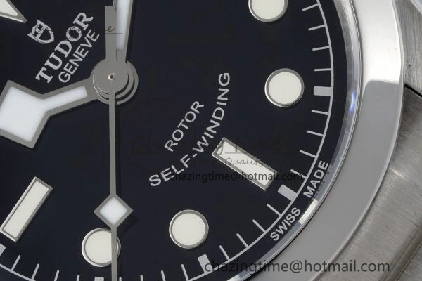 Black Bay 36 KRF 1:1 Best Edition Black Dial on SS Bracelet A2824 V Resilient 9742