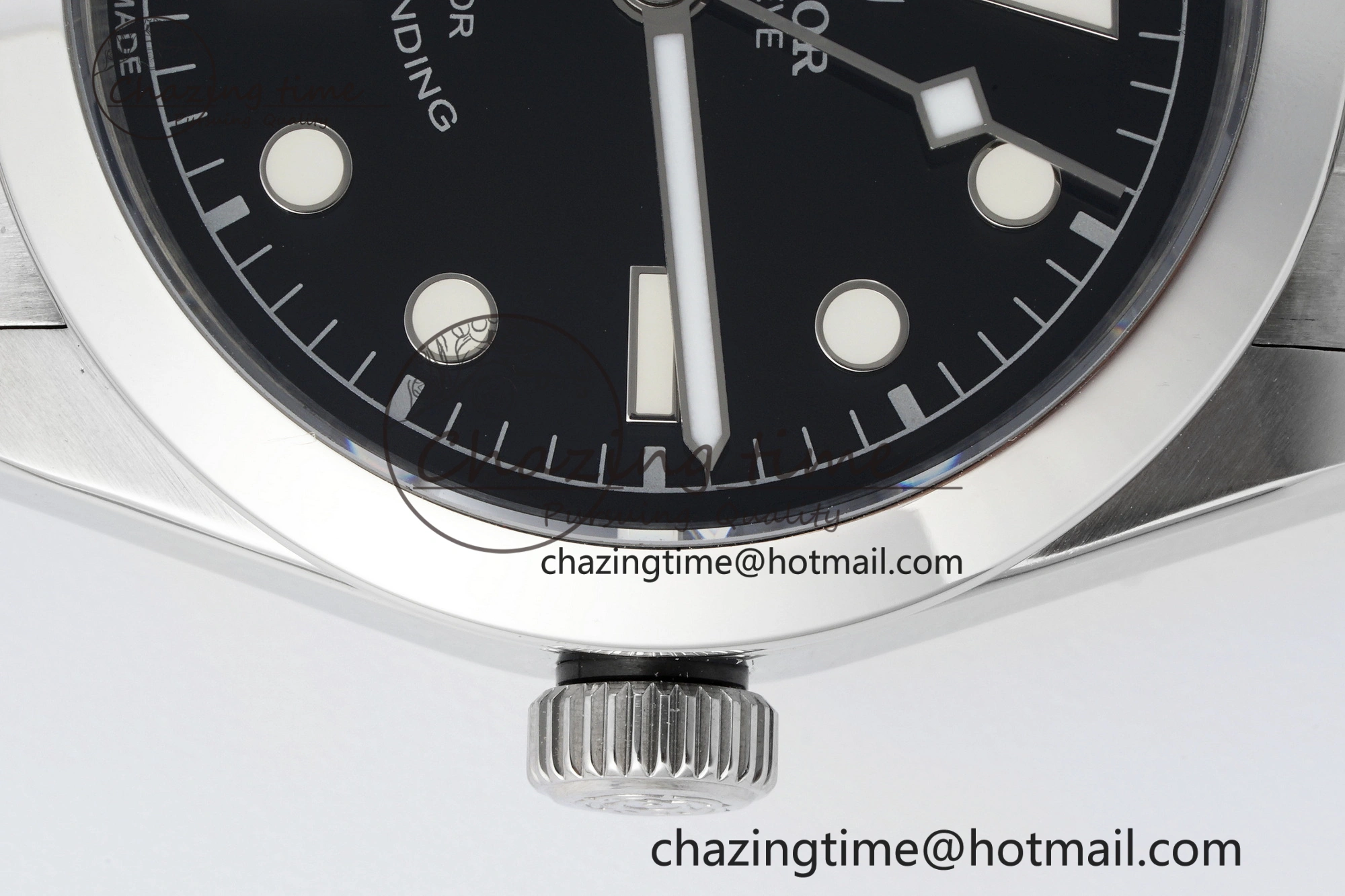 Black Bay 36 KRF 1:1 Best Edition Black Dial on SS Bracelet A2824 V Resilient 9742