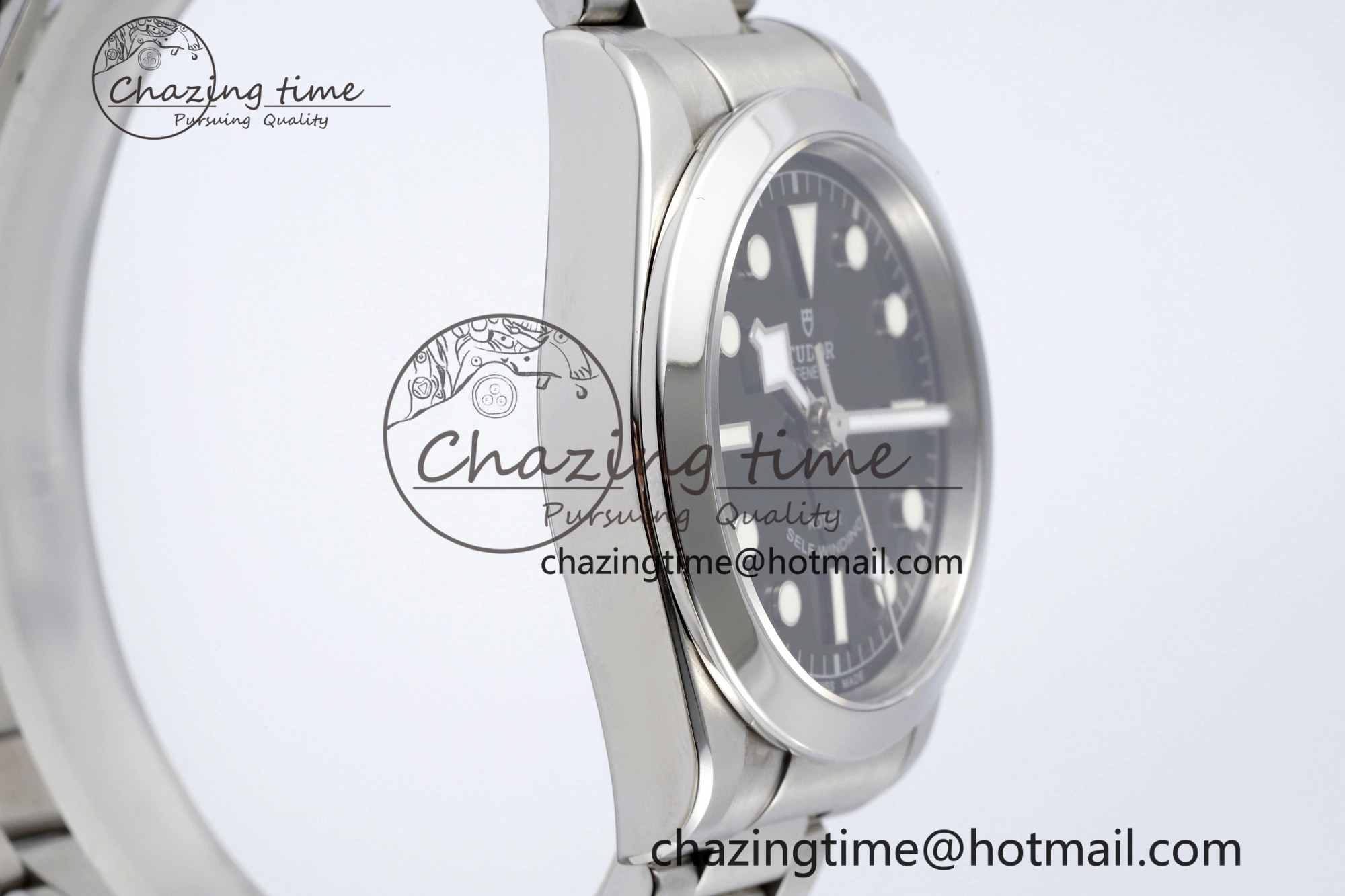 Black Bay 36 KRF 1:1 Best Edition Black Dial on SS Bracelet A2824 V Resilient 9742