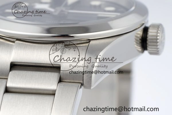 Black Bay 36 KRF 1:1 Best Edition Black Dial on SS Bracelet A2824 V Resilient 9742