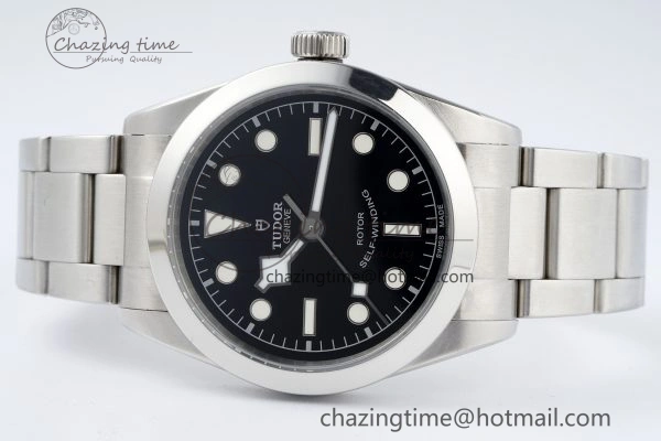 Black Bay 36 KRF 1:1 Best Edition Black Dial on SS Bracelet A2824 V Resilient 9742