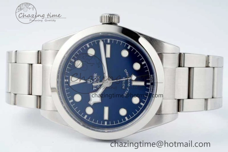 Resilient Black Bay 36 KRF 1:1 Best Edition Blue Dial on SS Bracelet A2824 V 9741
