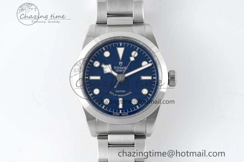 Resilient Black Bay 36 KRF 1:1 Best Edition Blue Dial on SS Bracelet A2824 V 9741