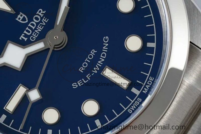 Resilient Black Bay 36 KRF 1:1 Best Edition Blue Dial on SS Bracelet A2824 V 9741