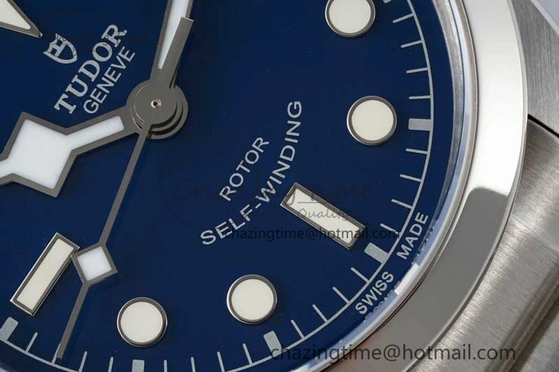 Resilient Black Bay 36 KRF 1:1 Best Edition Blue Dial on SS Bracelet A2824 V 9741