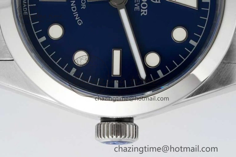 Resilient Black Bay 36 KRF 1:1 Best Edition Blue Dial on SS Bracelet A2824 V 9741