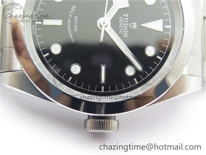 Black Bay 41 SS LF 1:1 Best Edition Black Dial on SS Bracelet A FreshLook 9751