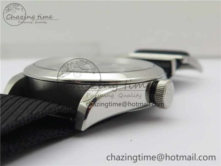 NewStyle Black Bay 41 SS LF 1:1 Best Edition Blue Dial on Black Nylon Strap A 9753