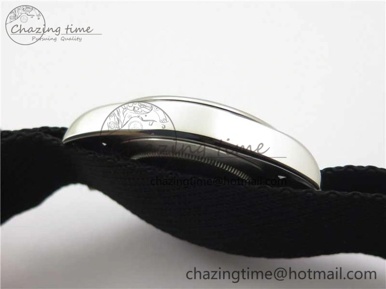NewStyle Black Bay 41 SS LF 1:1 Best Edition Blue Dial on Black Nylon Strap A 9753