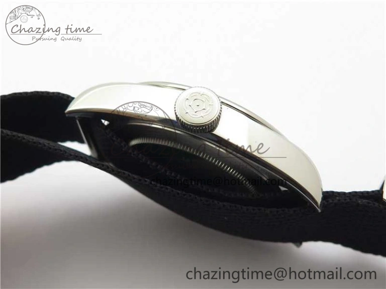 NewStyle Black Bay 41 SS LF 1:1 Best Edition Blue Dial on Black Nylon Strap A 9753