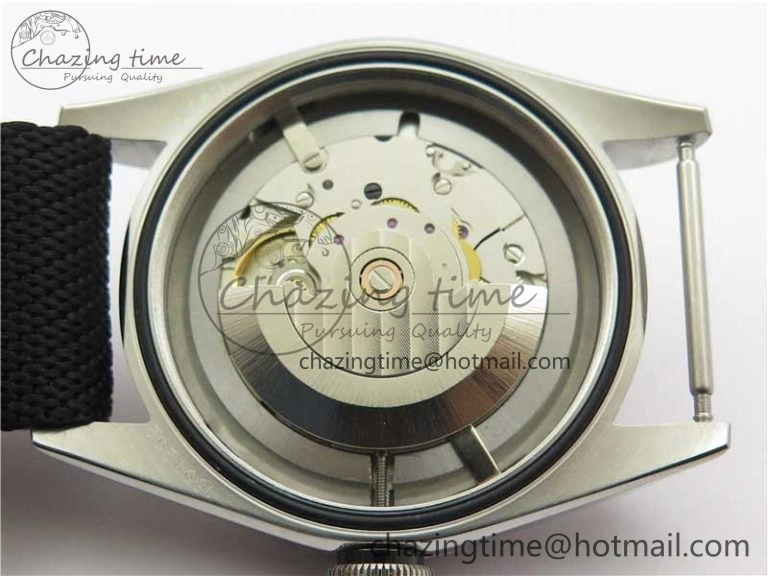 NewStyle Black Bay 41 SS LF 1:1 Best Edition Blue Dial on Black Nylon Strap A 9753