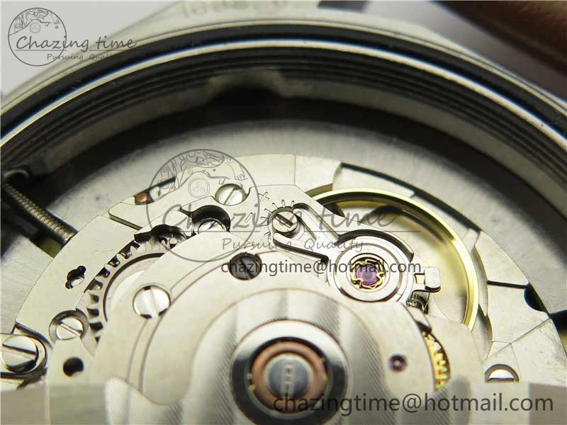 Black Bay 41 SS LF 1:1 Best Edition Blue Dial on Brown Leather Strap A Original 9747