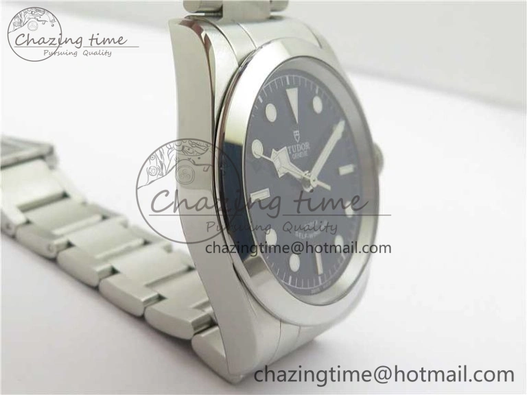 SmartChoice Black Bay 41 SS LF 1:1 Best Edition Blue Dial on SS Bracelet A 9749