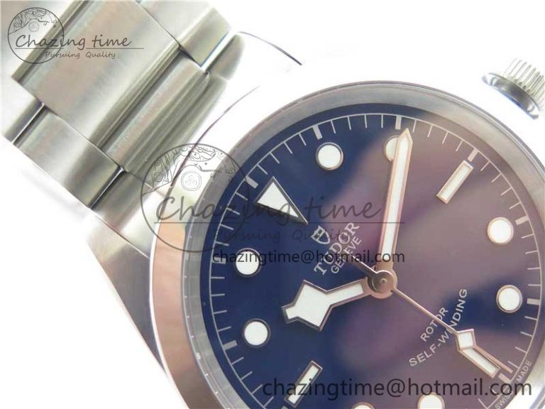 SmartChoice Black Bay 41 SS LF 1:1 Best Edition Blue Dial on SS Bracelet A 9749