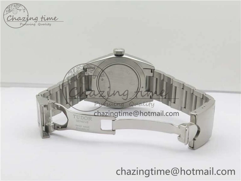 Black Bay 41 SS LF 1:1 Best Edition Silver Dial on SS Bracelet A Premium 9750
