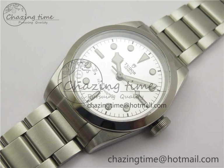 Black Bay 41 SS LF 1:1 Best Edition Silver Dial on SS Bracelet A Premium 9750
