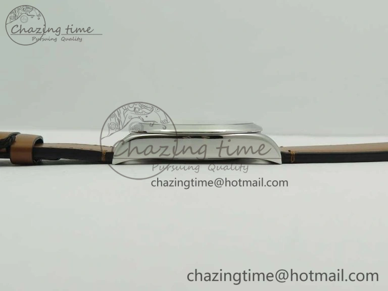 Black Bay 41mm LF 1:1 Best Edition Black Dial on Brown Leather Strap A Minimalist 9765