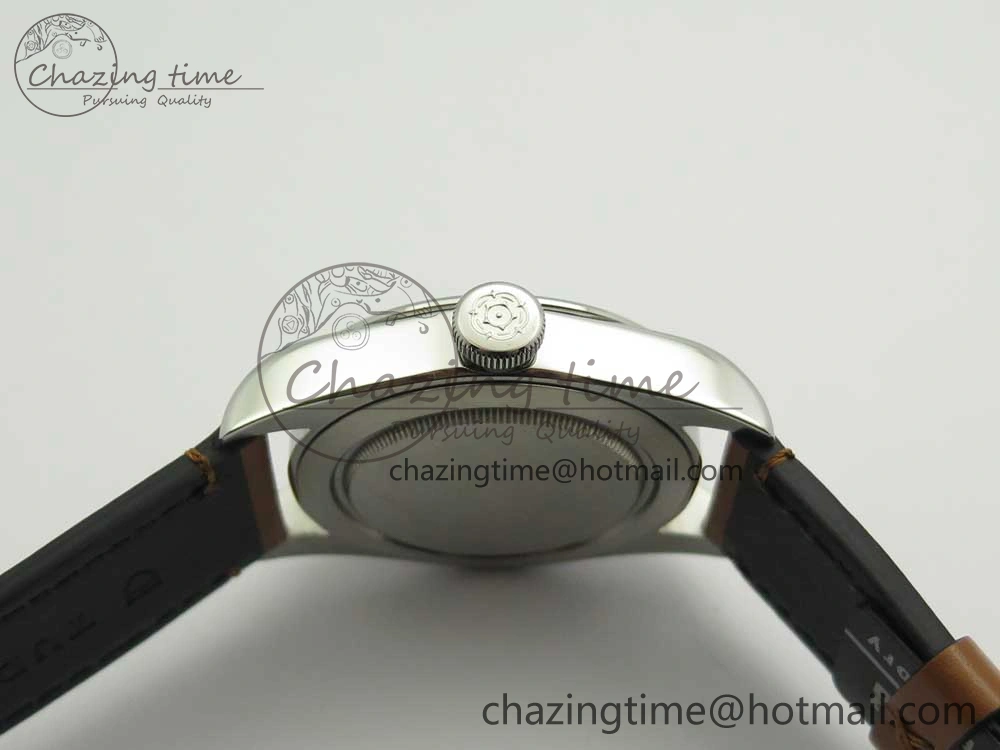 Black Bay 41mm LF 1:1 Best Edition Blue Dial on Brown Leather Strap A Contemporary 9764