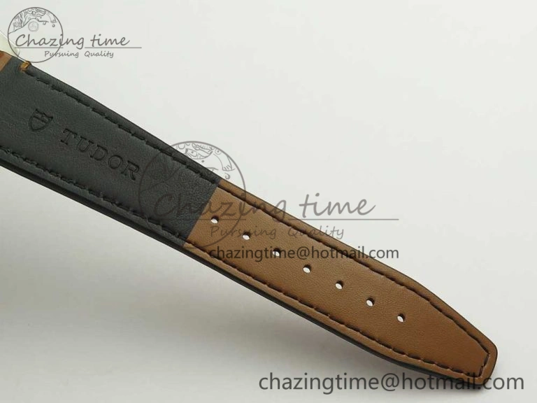 Black Bay 41mm LF 1:1 Best Edition Blue Dial on Brown Leather Strap A Contemporary 9764
