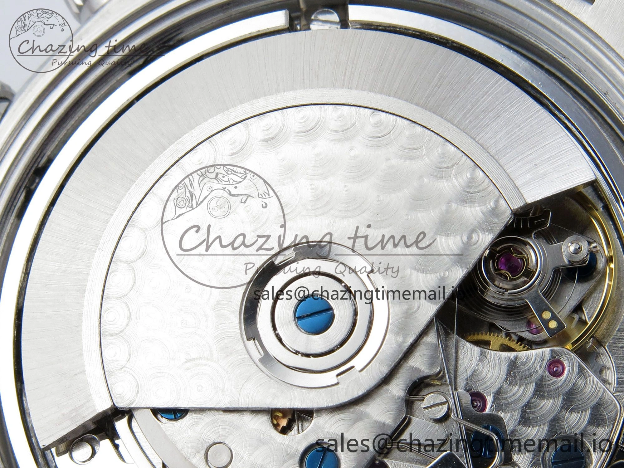 EasyCare Black Bay Chrono SS BLSF 1:1 Best Edition Blue Dial on SS Bracelet A 9720