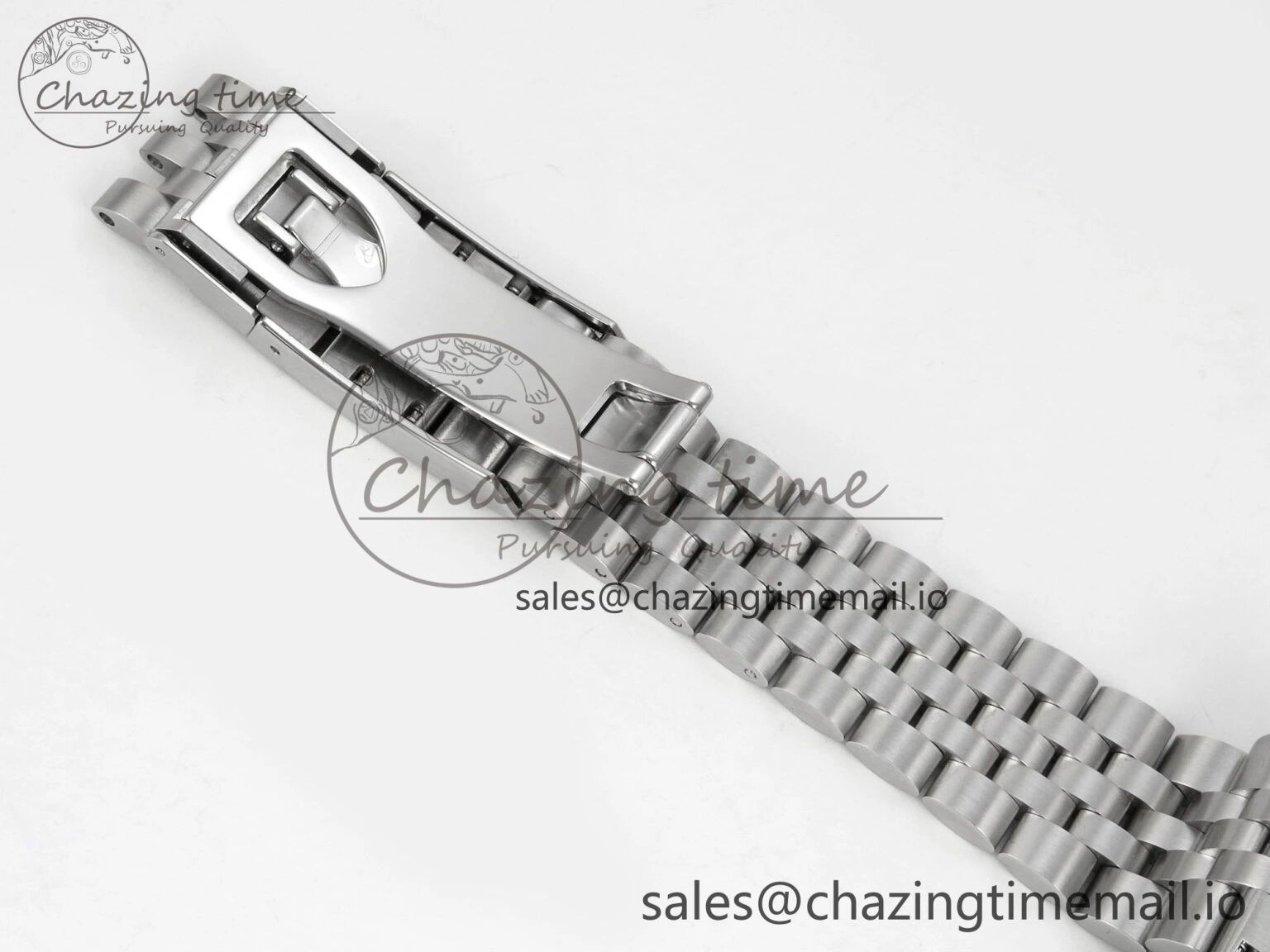 Black Bay Chrono SS BLSF 1:1 Best Edition Pink Dial on SS Bracelet A Stretchable 9724