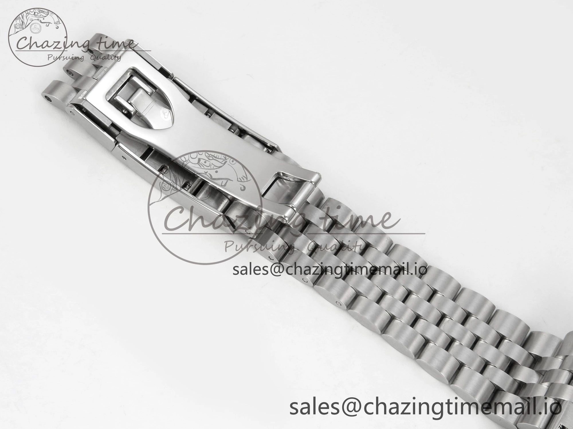 Black Bay Chrono SS BLSF 1:1 Best Edition Pink Dial on SS Bracelet A Stretchable 9724